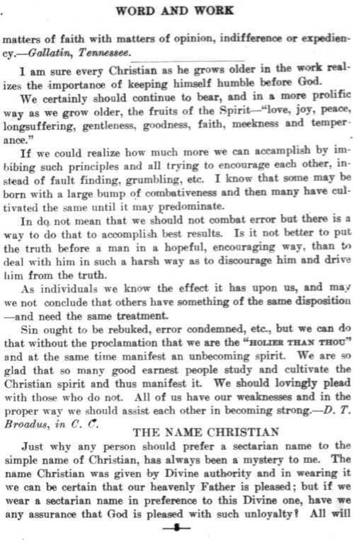 Word and Work, Vol. 7, No. 7, July 1914, p. 8