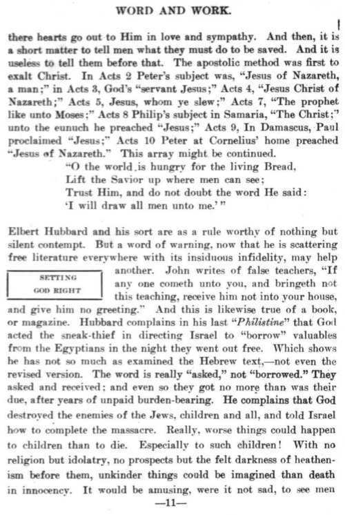 Word and Work, Vol. 7, No. 7, July 1914, p. 11