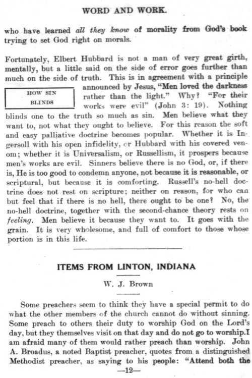 Word and Work, Vol. 7, No. 7, July 1914, p. 12