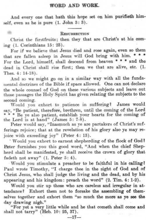 Word and Work, Vol. 7, No. 7, July 1914, p. 17