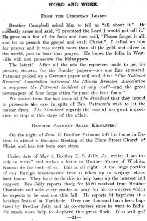 Word and Work, Vol. 7, No. 7, July 1914, p. 21