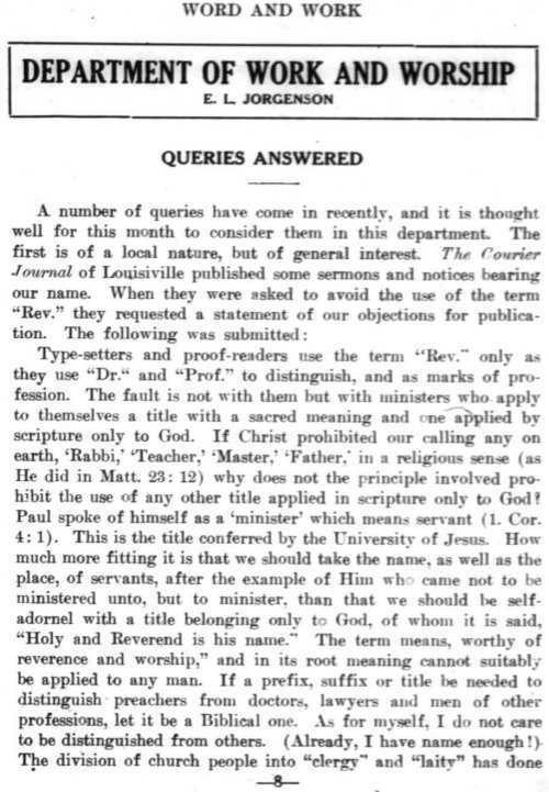 Word and Work, Vol. 7, No. 8, August 1914, p. 8