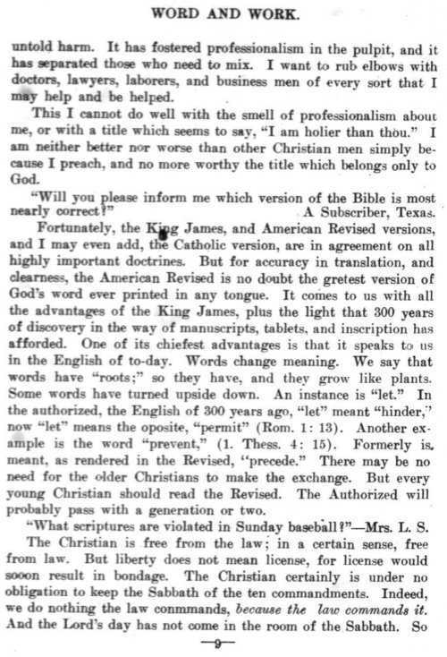 Word and Work, Vol. 7, No. 8, August 1914, p. 9