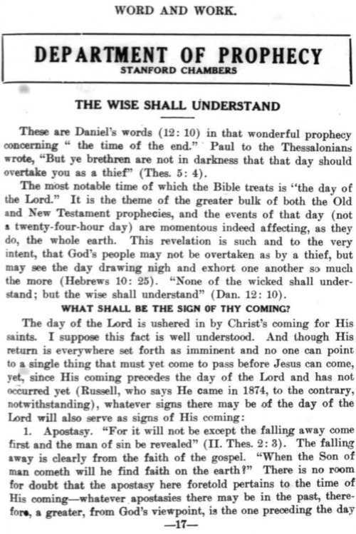 Word and Work, Vol. 7, No. 8, August 1914, p. 17