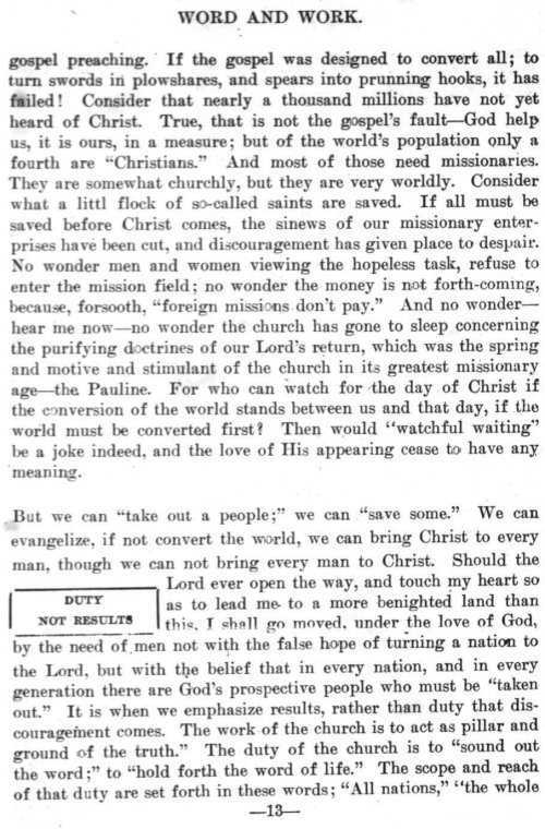 Word and Work, Vol. 7, No. 9, September 1914, p. 13