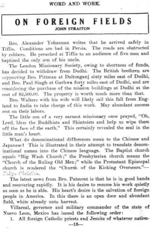 Word and Work, Vol. 7, No. 9, September 1914, p. 16