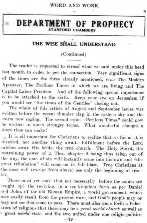 Word and Work, Vol. 7, No. 9, September 1914, p. 19