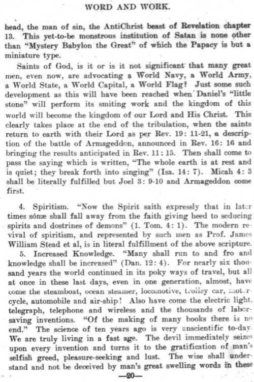 Word and Work, Vol. 7, No. 9, September 1914, p. 20