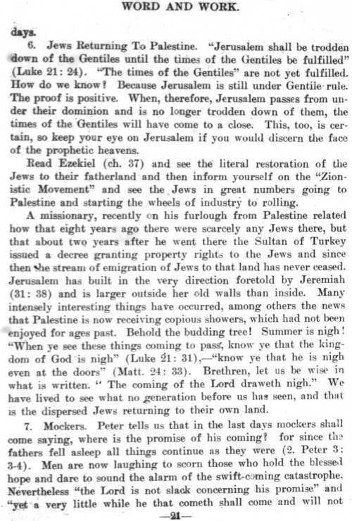 Word and Work, Vol. 7, No. 9, September 1914, p. 21