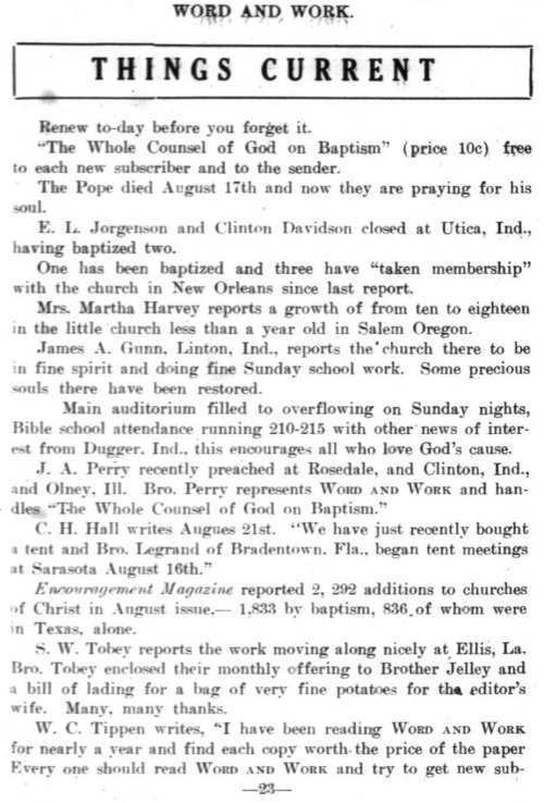 Word and Work, Vol. 7, No. 9, September 1914, p. 23