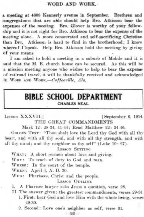 Word and Work, Vol. 7, No. 9, September 1914, p. 26