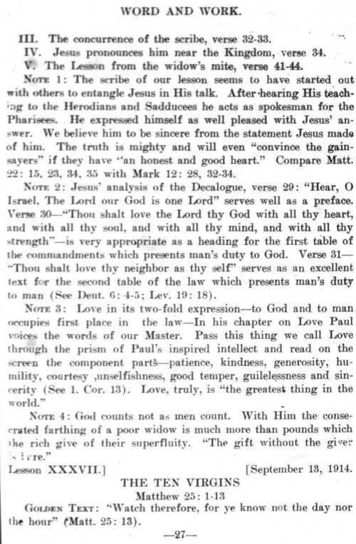 Word and Work, Vol. 7, No. 9, September 1914, p. 27