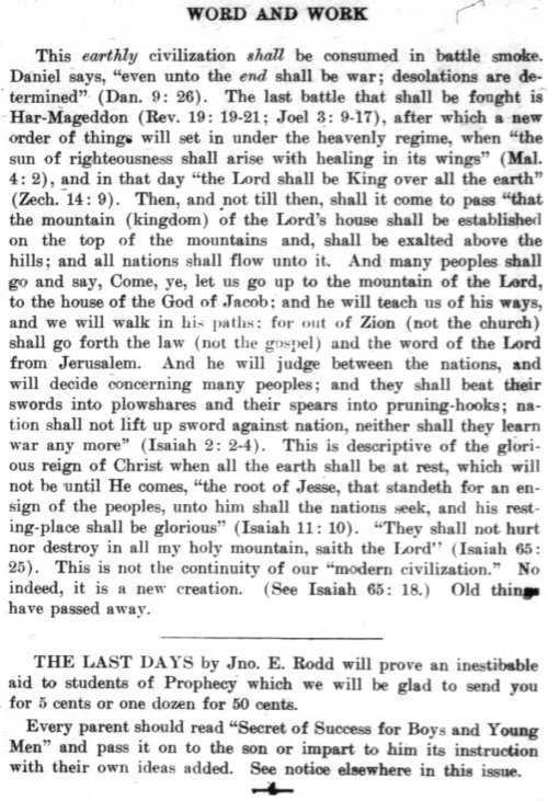 Word and Work, Vol. 7, No. 10, October 1914, p. 4