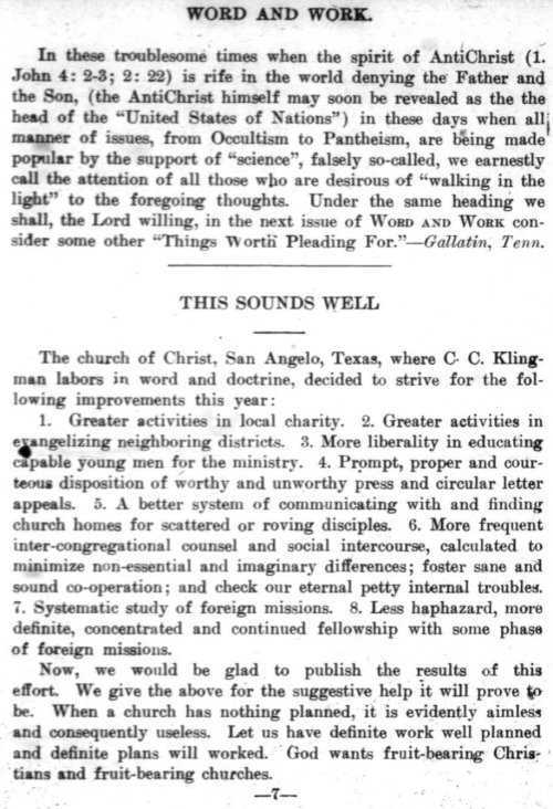 Word and Work, Vol. 7, No. 10, October 1914, p. 7