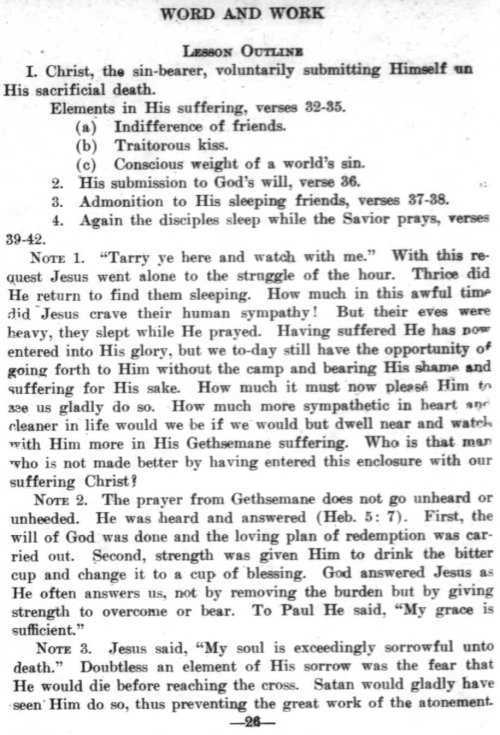 Word and Work, Vol. 7, No. 10, October 1914, p. 26