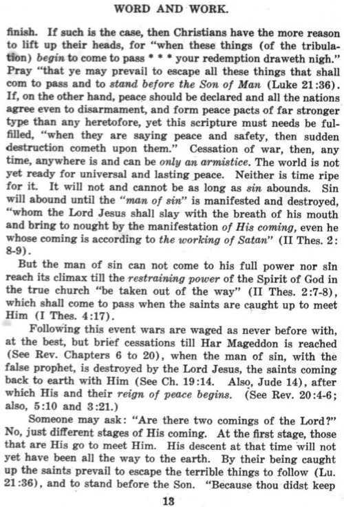 Word and Work, Vol. 7, No. 11, November 1914, p. 13