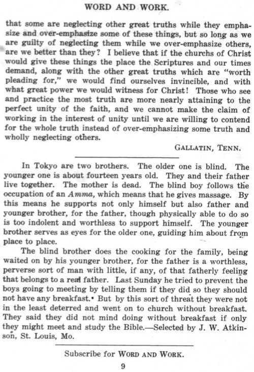 Word and Work, Vol. 7, No. 12, December 1914, p. 9