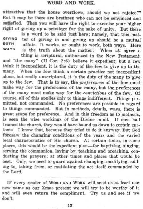 Word and Work, Vol. 7, No. 12, December 1914, p. 13