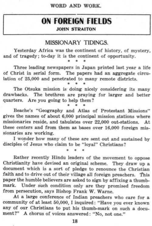 Word and Work, Vol. 7, No. 12, December 1914, p. 18