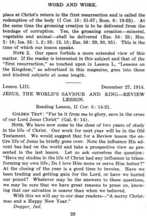 Word and Work, Vol. 7, No. 12, December 1914, p. 28