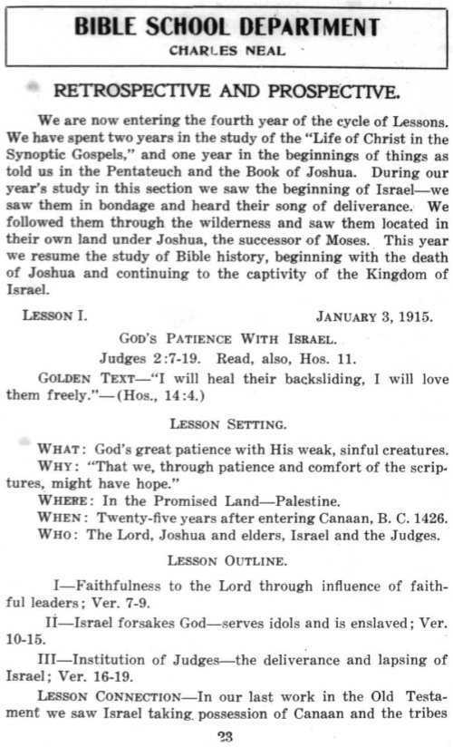 Word and Work, Vol. 8, No. 1, January 1915, p. 23