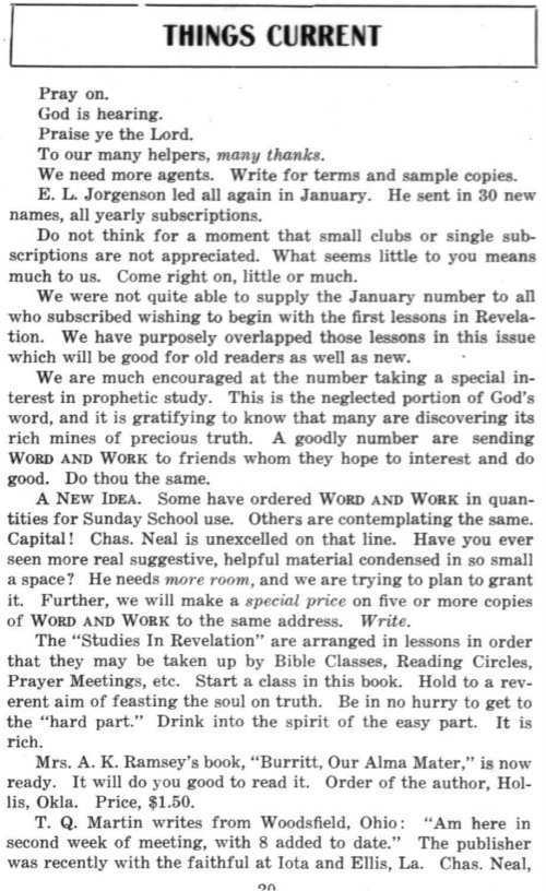Word and Work, Vol. 8, No. 2, February 1915, p. 20