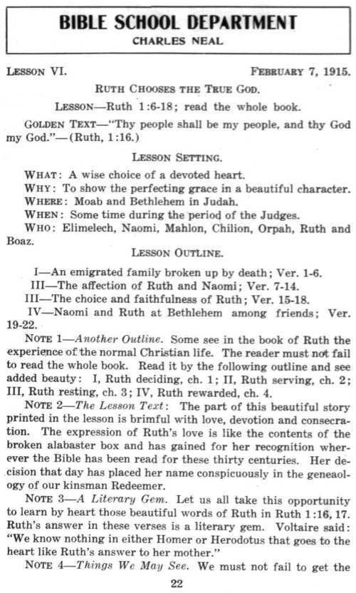 Word and Work, Vol. 8, No. 2, February 1915, p. 22