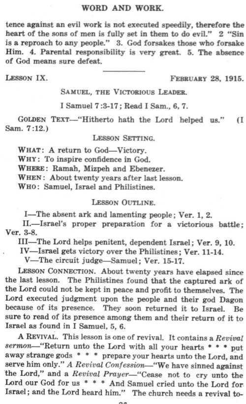 Word and Work, Vol. 8, No. 2, February 1915, p. 26