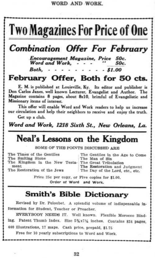 Word and Work, Vol. 8, No. 2, February 1915, p. 32