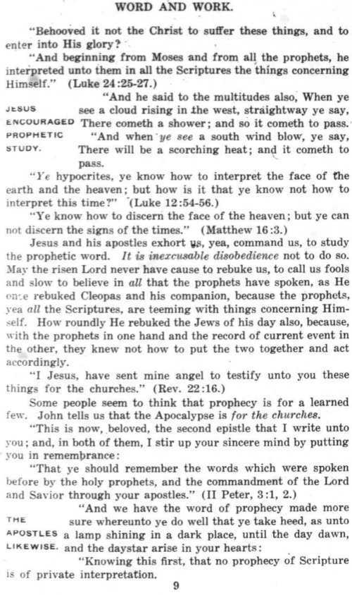 Word and Work, Vol. 8, No. 3, March 1915, p. 9