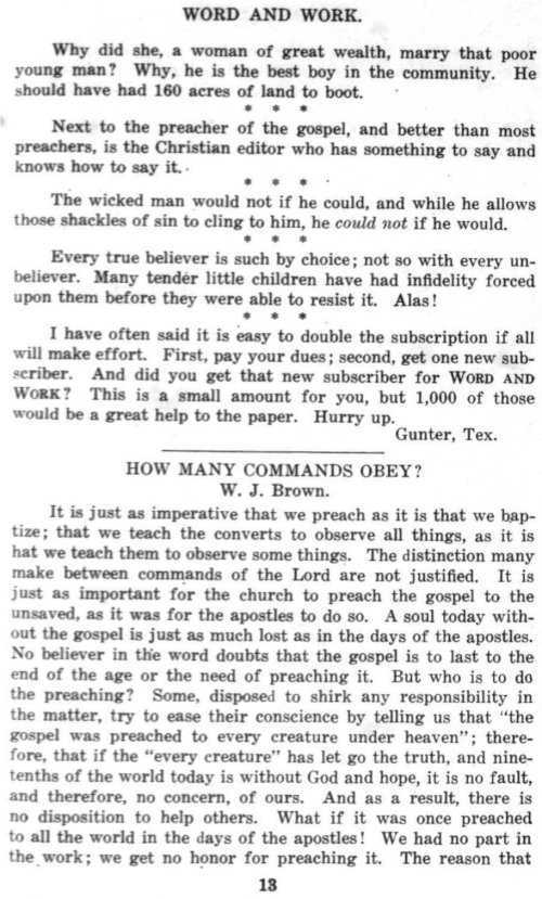 Word and Work, Vol. 8, No. 3, March 1915, p. 13