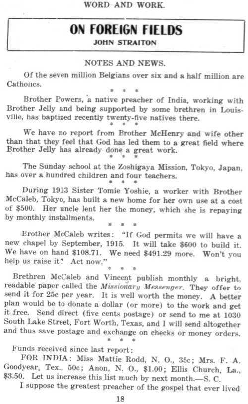 Word and Work, Vol. 8, No. 3, March 1915, p. 18