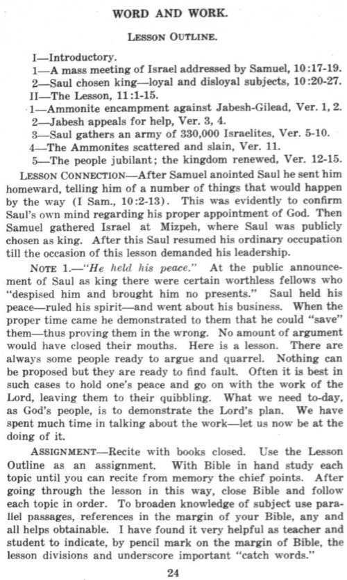 Word and Work, Vol. 8, No. 3, March 1915, p. 24