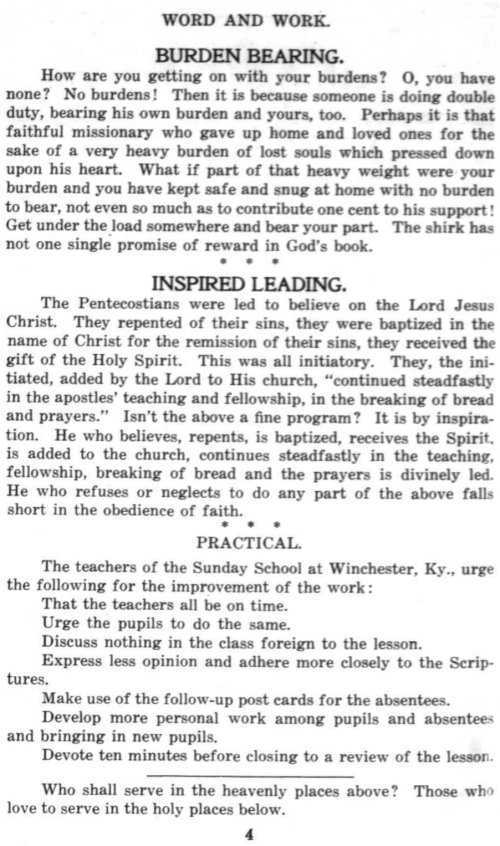 Word and Work, Vol. 8, No. 5, May 1915, p. 4