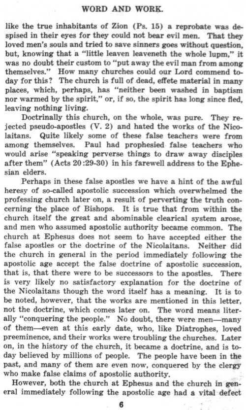 Word and Work, Vol. 8, No. 5, May 1915, p. 6