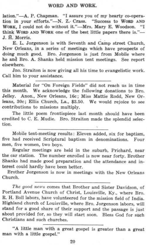 Word and Work, Vol. 8, No. 5, May 1915, p. 20