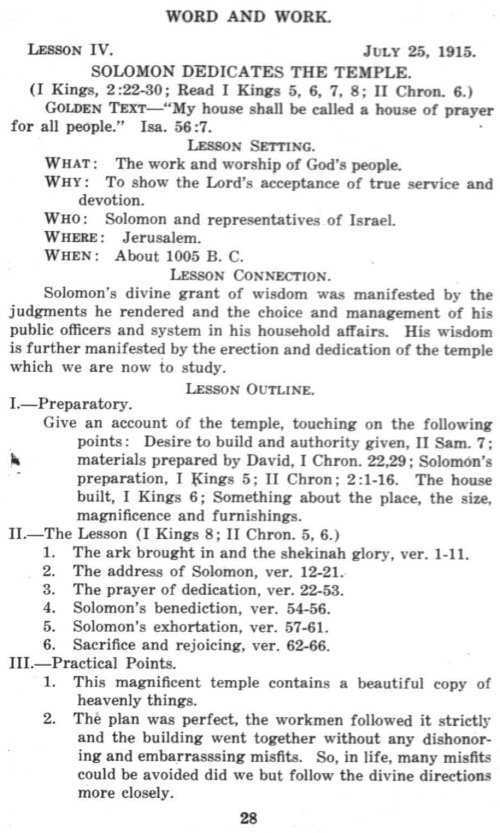 Word and Work, Vol. 8, No. 7, July 1915, p. 28