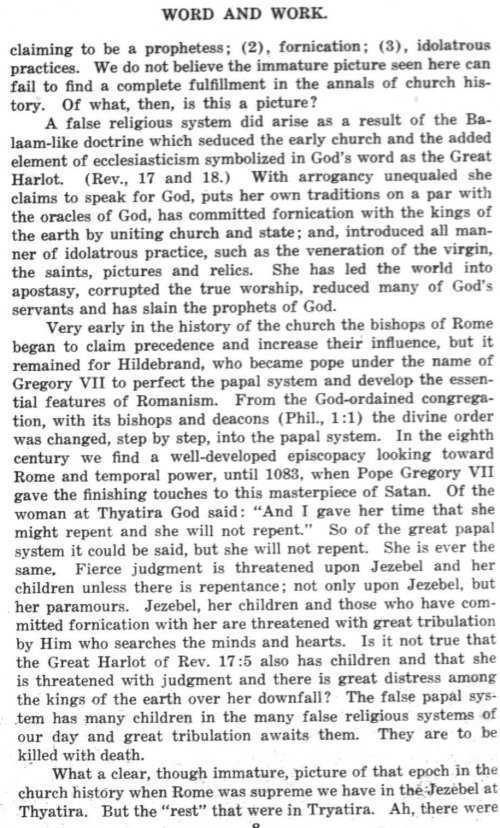 Word and Work, Vol. 8, No. 8, August 1915, p. 8