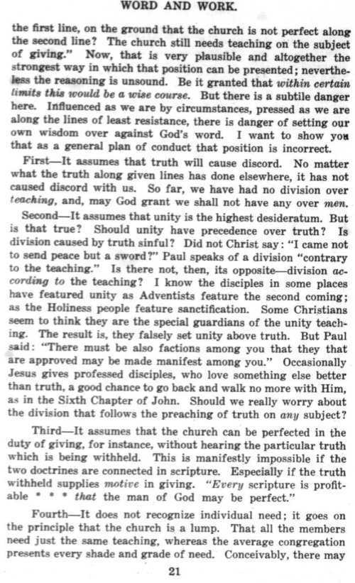 Word and Work, Vol. 8, No. 8, August 1915, p. 21