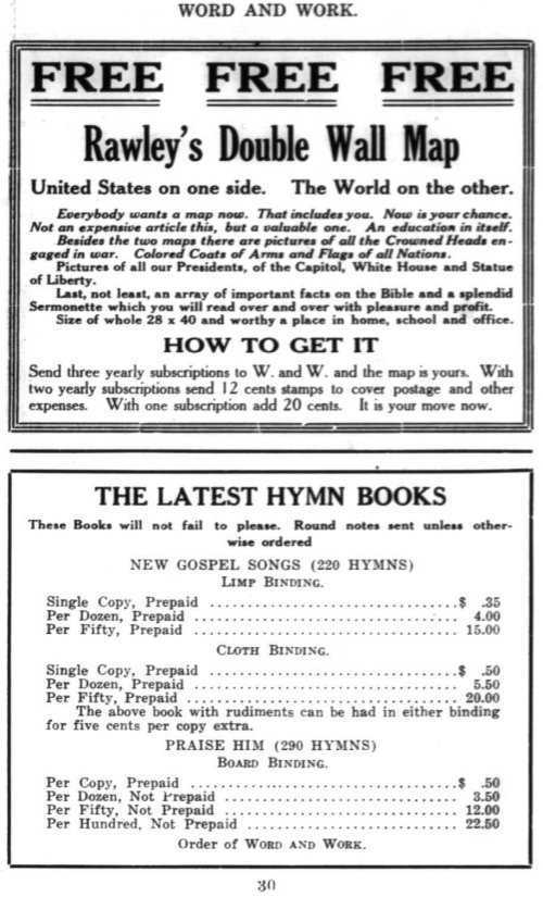 Word and Work, Vol. 8, No. 9, September 1915, p. 30