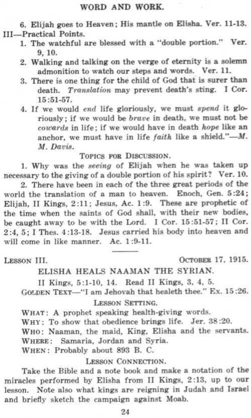 Word and Work, Vol. 8, No. 10, October 1915, p. 24