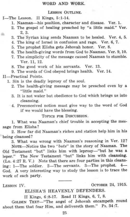 Word and Work, Vol. 8, No. 10, October 1915, p. 25