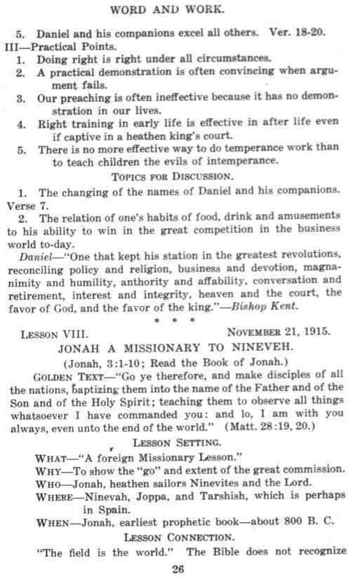 Word and Work, Vol. 8, No. 11, November 1915, p. 26