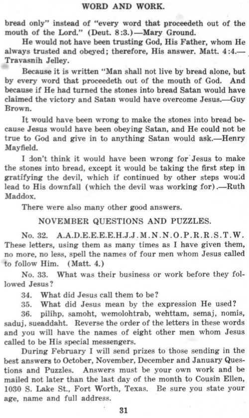 Word and Work, Vol. 8, No. 11, November 1915, p. 31