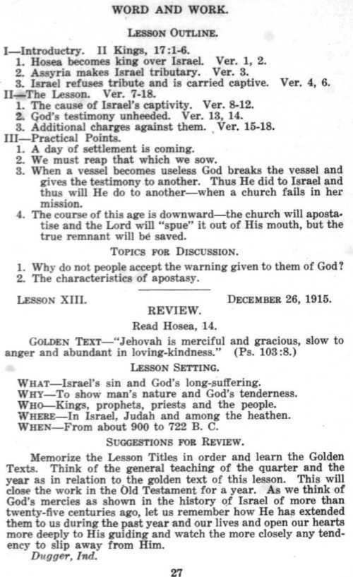 Word and Work, Vol. 8, No. 12, December 1915, p. 27