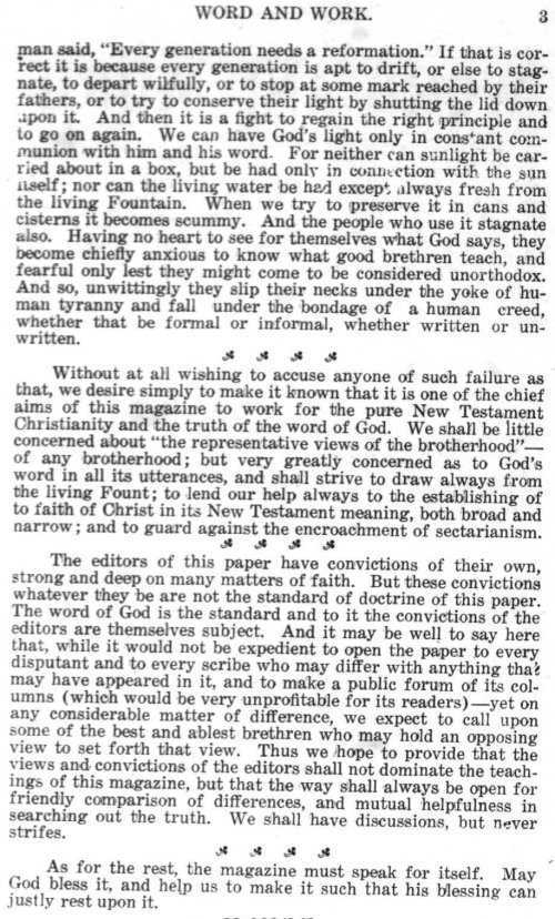 Word and Work, Vol. 9, No. 1, January 1916, p. 3