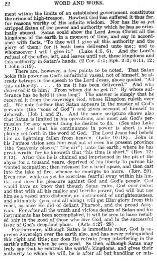 Word and Work, Vol. 9, No. 1, January 1916, p. 22