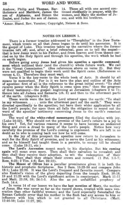 Word and Work, Vol. 9, No. 1, January 1916, p. 38
