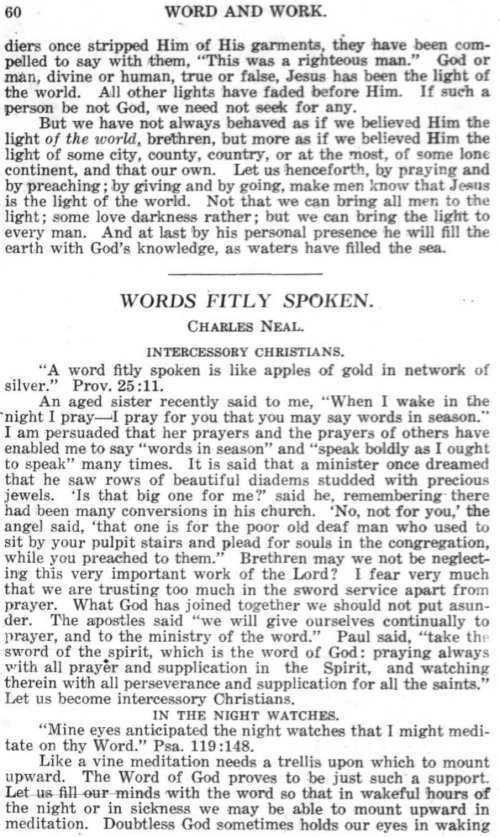 Word and Work, Vol.  9, No. 2, February 1916, p. 60
