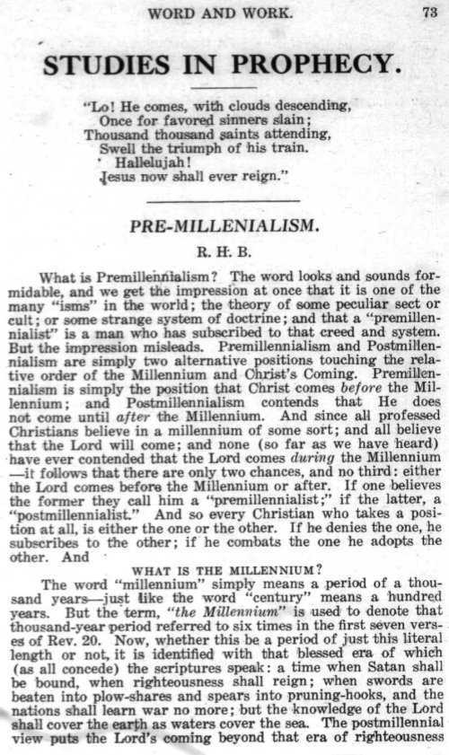 Word and Work, Vol.  9, No. 2, February 1916, p. 73